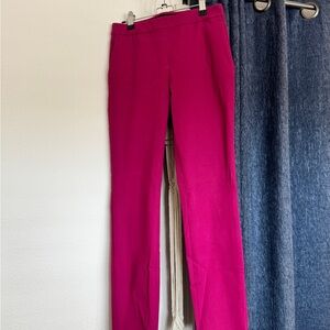 Theory Hot Fushia Womens Slim Pant